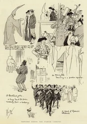 Skitser under det spanske karneval